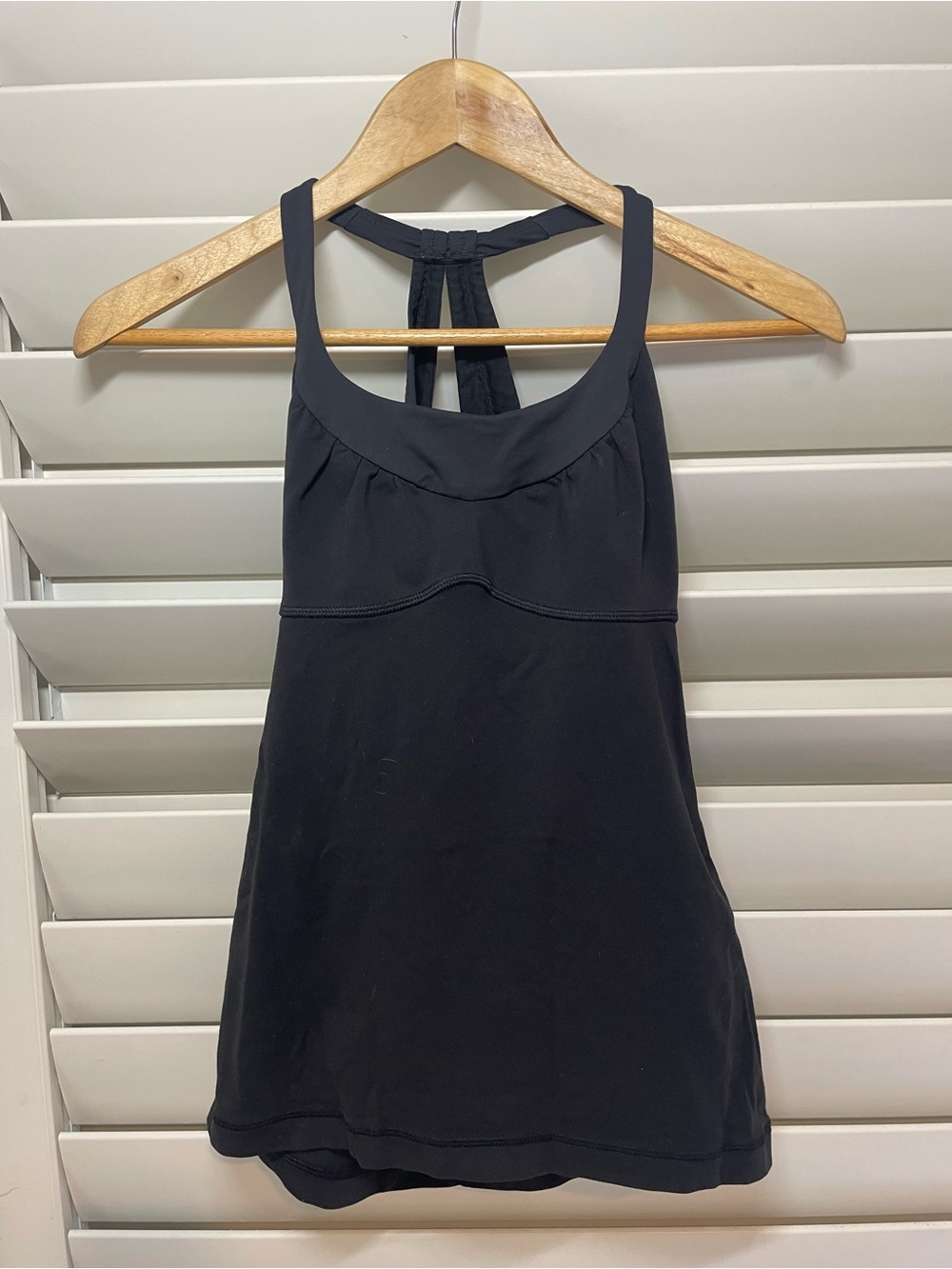 Lululemon Black Racerback Women's Tank Top